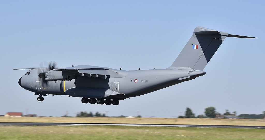Airbus A400M Atlas of the French Air Force, Registration F-RBAH